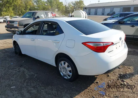 2014 Toyota Corolla L/Le/Le Pls/Prm/S/S Pls from USA, damaged, VIN 2T1BURHE7EC166031